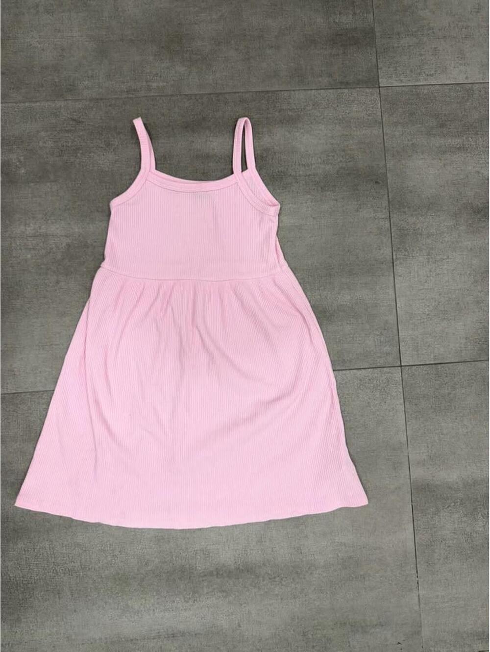 Girls • 6t • Old Navy Pink Ribbed Tank Dress